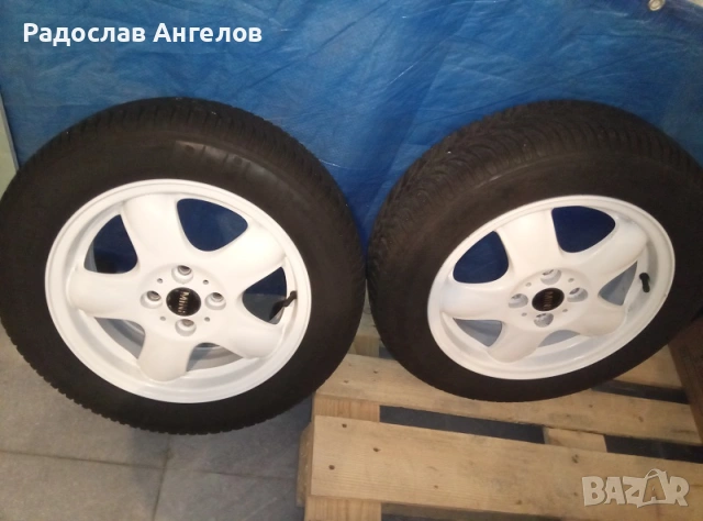 Джанти с гуми Kleber 15" 4х100 за Mini Cooper, снимка 6 - Гуми и джанти - 54255190