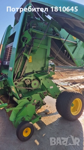 Балировачка/Сламопреса John Deere 854L, снимка 10 - Селскостопанска техника - 52540746