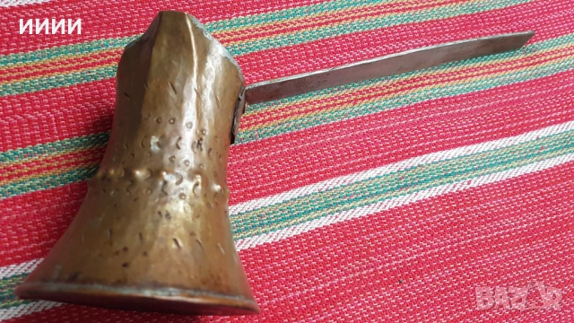 Бакърено джезве , снимка 3 - Антикварни и старинни предмети - 51867921