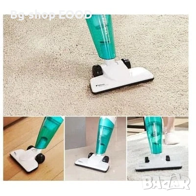 Вертикална прахосмукачка Welora, 2 в 1, Преносима, Мощност 600 W, HEPA филтър, Бял, снимка 9 - Прахосмукачки - 53926583