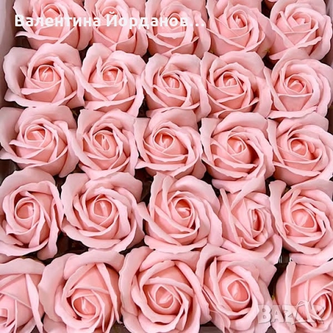 рози от пластичен сапун , снимка 5 - Изкуствени цветя - 52812733