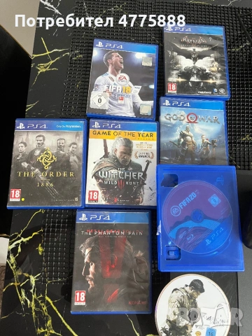 PlayStation 4 + джойстик + 9 игри (работеща, HDMI забележка), снимка 3 - Игри за PlayStation - 53994958