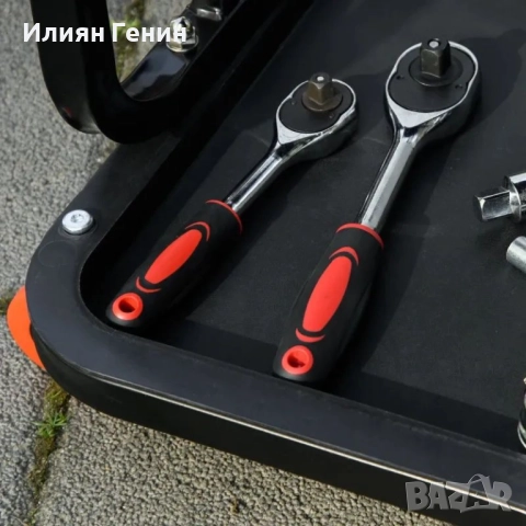 Гаражен стол за механици HOMCOM, , снимка 5 - Други стоки за дома - 51648282