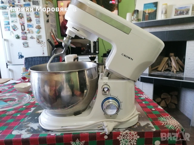Планетарен миксер Krown CPM-5303, снимка 4 - Миксери - 53083554