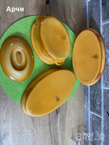 Винтидж порцелананови съдове за печене -Bauscher Welden, снимка 6 - Съдове за готвене - 53940478