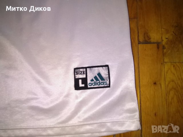 Реал Мадрид футболна тениска домакини 1998 г. №7 Раул размер Л, снимка 2 - Футбол - 44783404