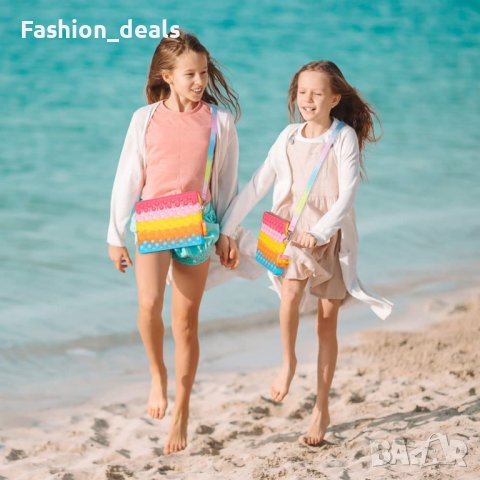 Нова Чанта за през рамо Попит силиконова играчка Гривна момиче Подарък, снимка 7 - Други - 38617012