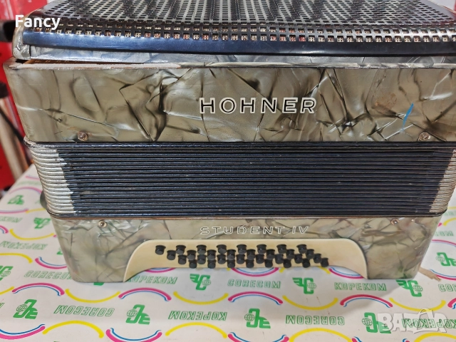 Малък акордион Hohner Student 4, снимка 5 - Акордеони - 52695917