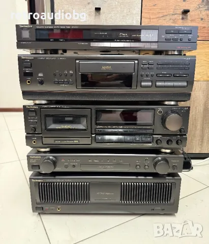💥HIGH END аудио сет TECHNICS предусилвател, стъпало, триглав дек, CD и тунер - Class AA💥, снимка 1