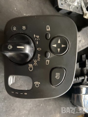 Ключ за светлини огледала габарити и други ц класа w203 управление фарове 2000-2007 ксенон и реглаж, снимка 1