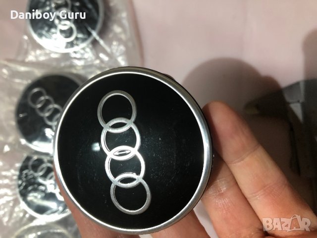 Audi оригинални капачки за алуминиеви джанти ф60мм