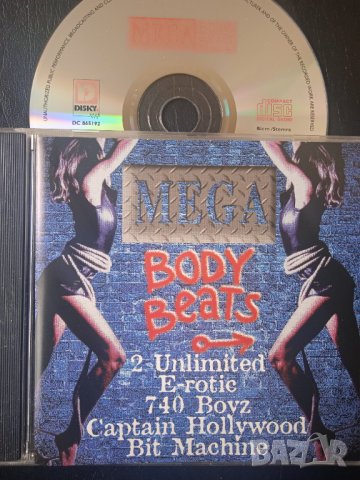  Mega Body Beats - оригинален диск компилация House, Eurodance, снимка 1