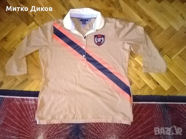 Томи Хифлигер фланела 94% памук 6% еластан размер Л