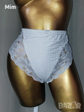 XL/2XL Бяла бикина с дантела 