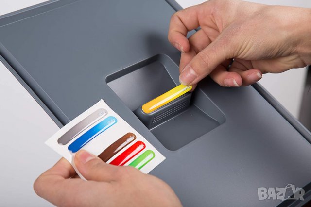 ELLETIPI Ecofil PF01 34B1 Кош за разделяне на отпадъци, разтегателен за основа, пластмаса и метал, снимка 4 - Други стоки за дома - 39965671