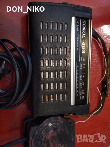 Транзистор Сокол 403, снимка 3 - Антикварни и старинни предмети - 30600355