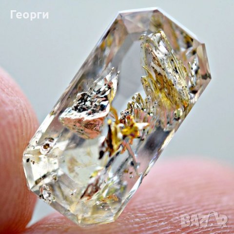 Уникален ултра рядък  петролен кварц диамант, снимка 4 - Други - 37675269