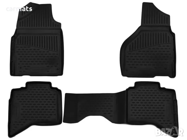 Гумени стелки REIN за Dodge RAM 1500/ 2500/ 3500 (2012-2018) - тип леген - Quad cab (USA)