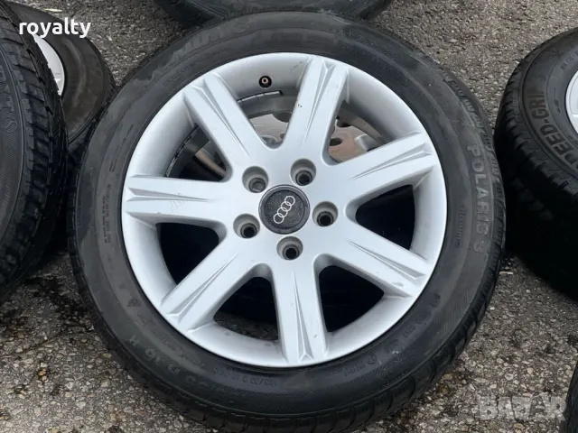5х112 16 Джанти Audi A3 A4 VW Golf Caddy Touran Seat Leon Skoda Octavia 5x112, снимка 2 - Аксесоари и консумативи - 50131965