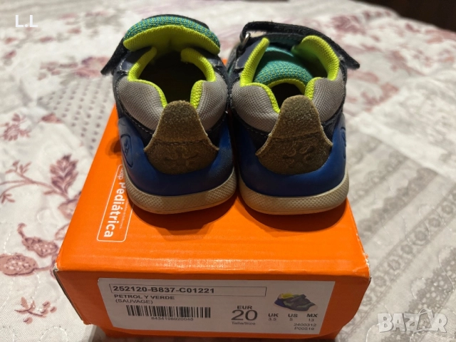 Бебешки сникърски за прохождане Biomecanics, снимка 7 - Бебешки обувки - 52594131