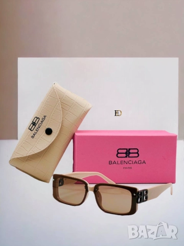 очила с черен обикновен калъф и ув защита balenciaga, снимка 3 - Слънчеви и диоптрични очила - 51457183