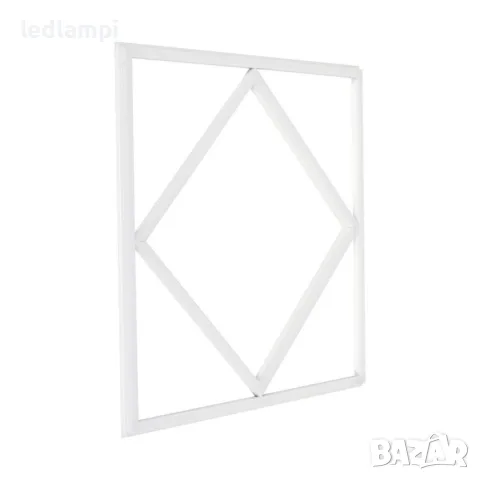 LED Панел-Рамка 64W Квадрат 595x595mm 6500K