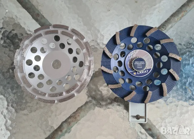 Шлайфане за бетон диамантен Диск Carat 180 мм, снимка 2 - Други машини и части - 49623284