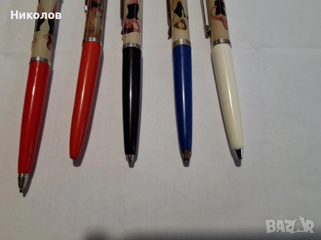 стари водни химикалки събличащи се жени, снимка 3 - Колекции - 53137529