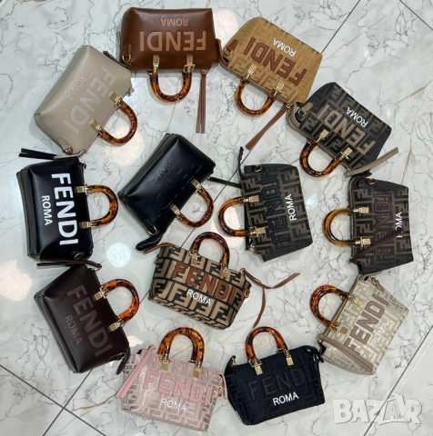 чанти FENDİ 18x13CM , снимка 4 - Чанти - 52106907