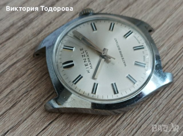 Мъжки часовник Kienzle Markant Germany, снимка 5 - Антикварни и старинни предмети - 39560456