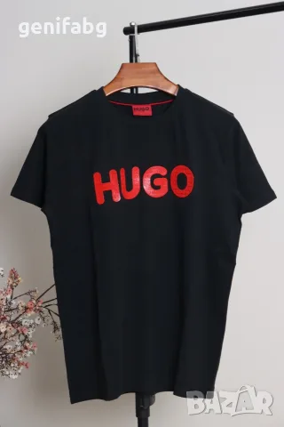 Оригинална тениска Hugo Boss S M L XL XXL, снимка 5 - Тениски - 56228463