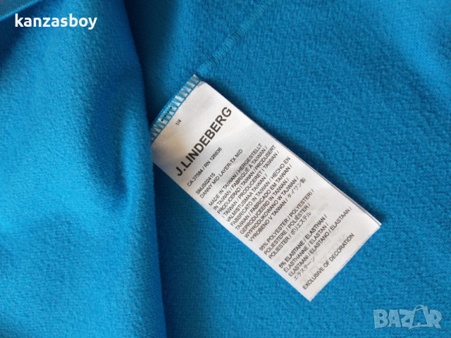 j.lindeberg danny mid layer - страхотна мъжка блуза КАТО НОВА Л, снимка 10 - Блузи - 44622310