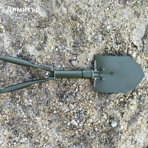 Лопата с кирка и трион сгъваема, за риболов/къмпинг НОВА, снимка 2 - Други инструменти - 51651513