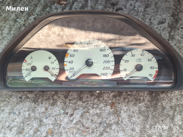 Километражно Табло За Mercedes CLK W208 2,0 Benzin 136 к.с Automatic Мерцедес СЛК 208 Бензин  , снимка 5 - Части - 51708502