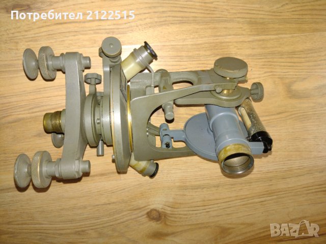 Стар немски теодолит, снимка 5 - Антикварни и старинни предмети - 39572949