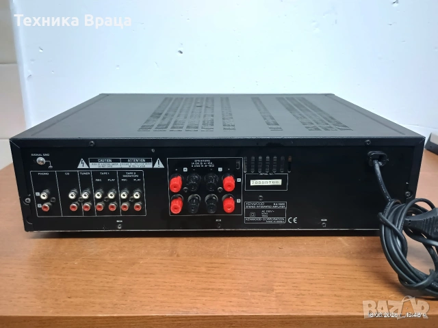 Транзисторен интегриран стерео усилвател KENWOOD KA-1080. Изпращам видео. , снимка 9 - Ресийвъри, усилватели, смесителни пултове - 53891661