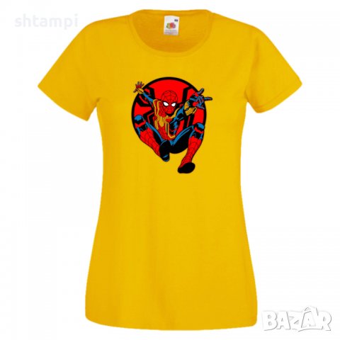 Дамска тениска Spiderman 009 Игра,Изненада,Подарък,Празник,Повод, снимка 12 - Тениски - 37282221