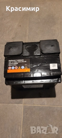 Акумулатор 12V-50Ah Renault Nissan Перфектен , снимка 3 - Аксесоари и консумативи - 52770126