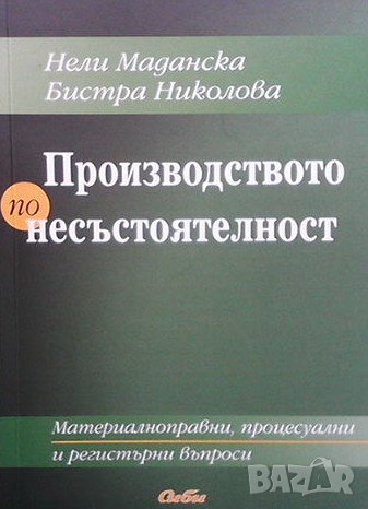Производство по несъстоятелност Нели Маданска