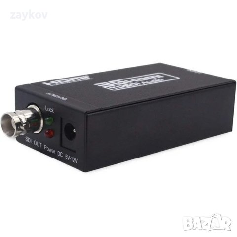 HDMI към SDI конвертор Аудио видео адаптер HDMI SDI адаптер SD-SDI/HD-SDI/3G-SDI Поддръжка 1080P, снимка 3 - Друга електроника - 44301871