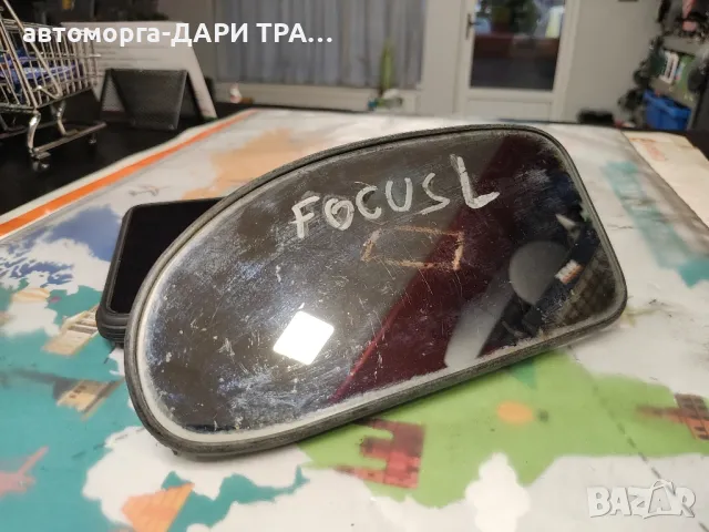 Стъкло за огледало на Форд Фокус МК1 95-03г, снимка 2 - Части - 48422398