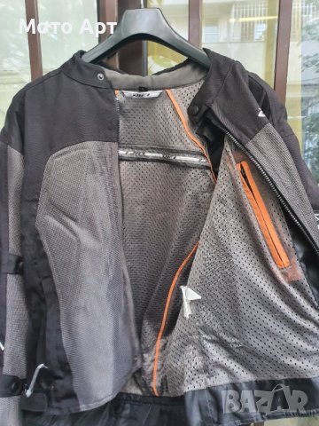 Мъжко Лятно Перфорирано Мото Яке Размер L Difi Free Vent Мотор Екипоровка, снимка 4 - Аксесоари и консумативи - 42155972