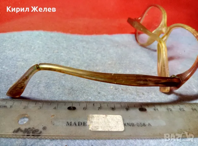СТАРИ РЕТРО МОДЕЛ ДИОПТРИЧНИ ОЧИЛА 47778, снимка 8 - Антикварни и старинни предмети - 47540121