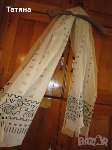 шалове - РЪЧНО ПЛЕТИВО и други от памук и коприна-ИНДИЯ, снимка 9 - Шапки - 12555053