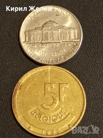 Лот монети от цял свят 10 броя ПОЛША, БЕЛГИЯ, АМЕРИКА за КОЛЕКЦИЯ 30836, снимка 4 - Нумизматика и бонистика - 48486967