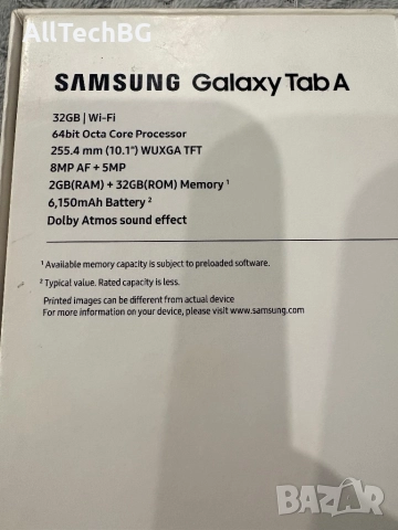 Таблет Samsung Galaxy Tab A T-510, снимка 8 - Таблети - 52641814