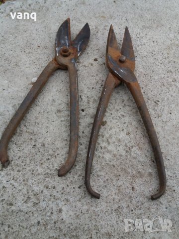 Ножеци за ламарина-стари изтенски, снимка 2 - Антикварни и старинни предмети - 31035300