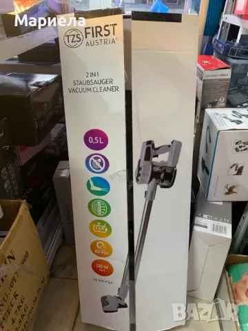 Вертикална Акумулаторна Прахосмукачка / Безкабелна Прахисмукачка с Контейнер, снимка 2 - Прахосмукачки - 48379500