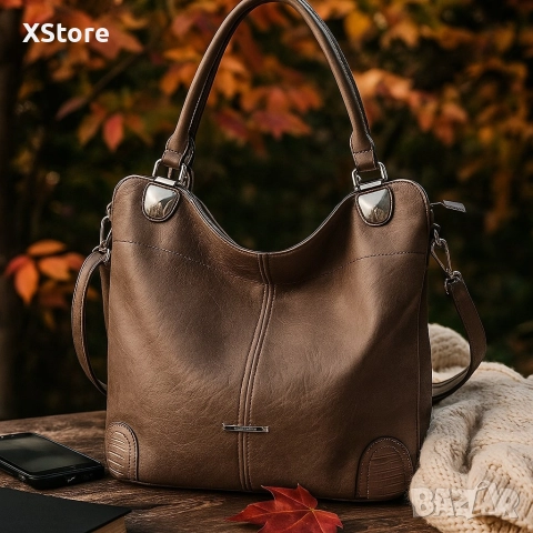 Дамска чанта тип торба – стил, организация и комфорт всеки ден, снимка 3 - Чанти - 52585689