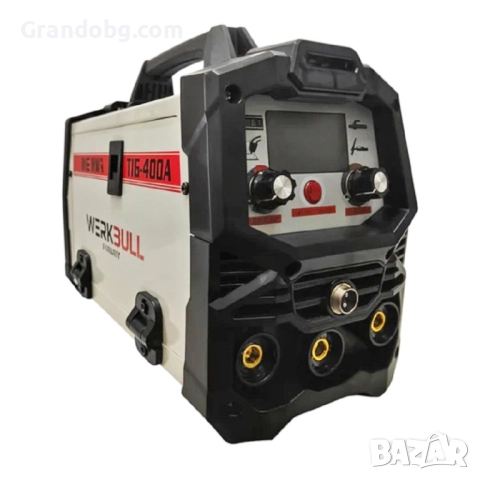 2в1 Телоподаващо Инверторен Електрожен 400А WERKBULL, снимка 2 - Други инструменти - 52108761